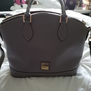 Dooney and bourke gray purse